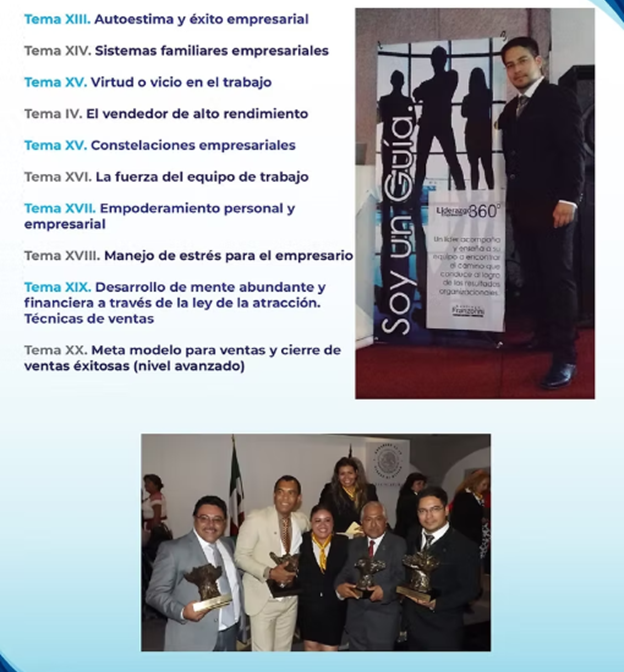 Temario del Taller Empresarial - Parte 2